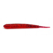Силіконова приманка для риболовлі, Taipan Pass-Worm, 2,0 дюйми, 20шт/уп, колір №05 Redpearl